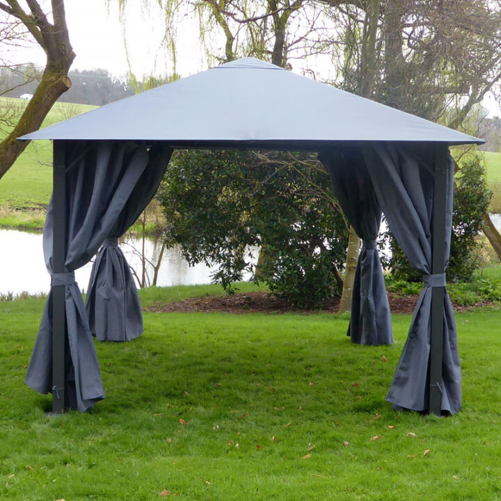 Provence Gazebo Graphite 3 X 3 - My New Gazebo